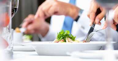 Hibák az üzleti vacsora során 